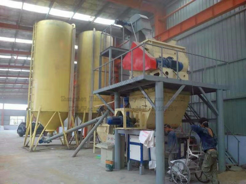 dry mortar production line