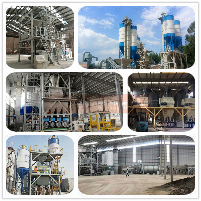automatic dry mortar plant