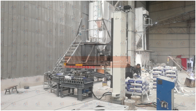 Column bag palletizer