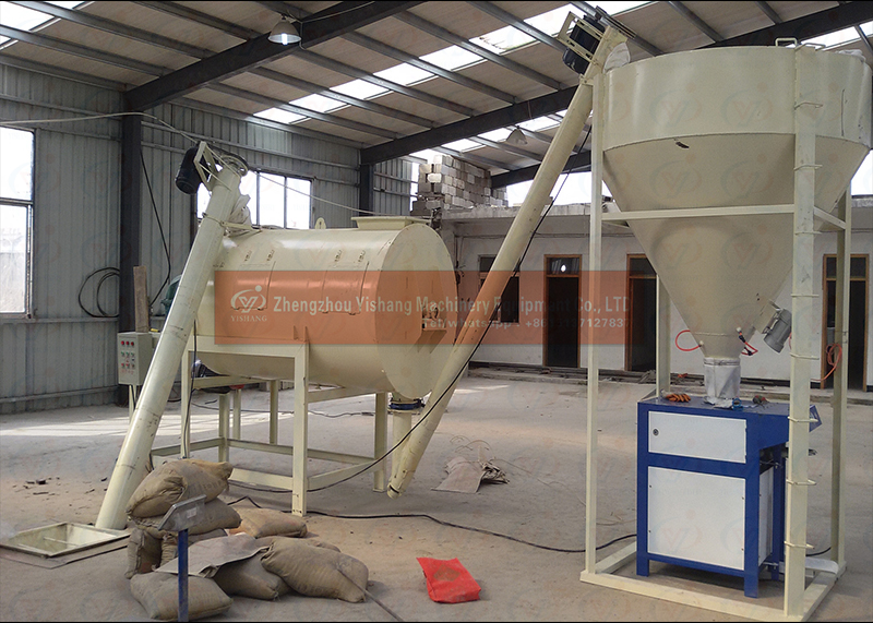 dry mortar production line